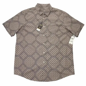 Tasso Elba Refined Woven Cotton Mens Button Down